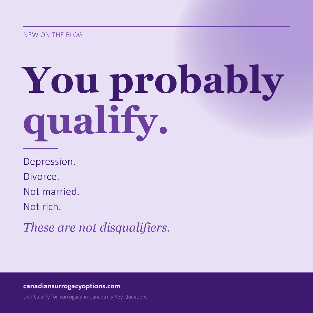 Who qualifies for surrogacy